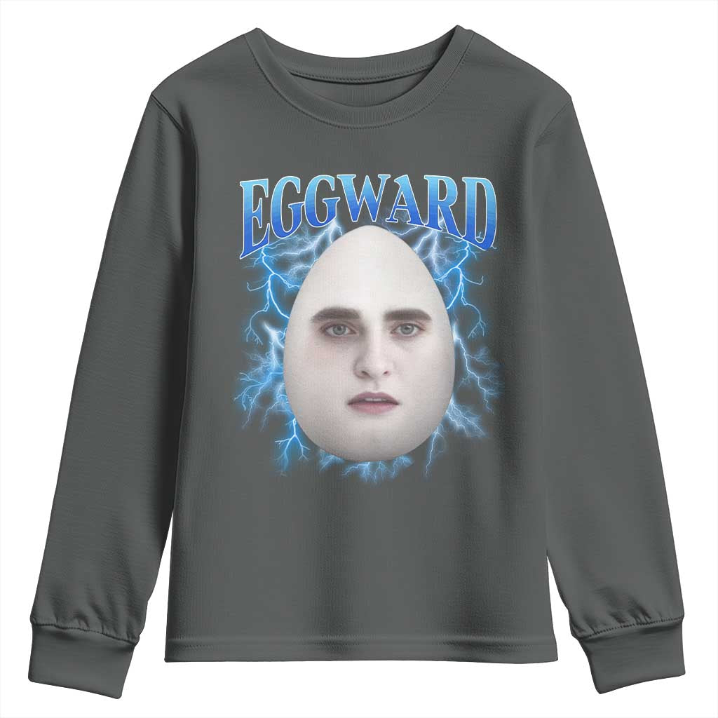 Eggward Youth Sweatshirt Funny Unhinged Meme Gen Z Humor Bootleg Graphic - Wonder Print Shop
