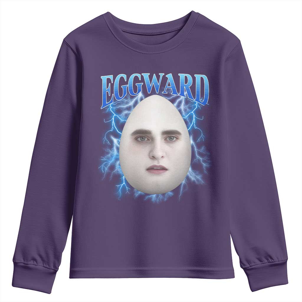 Eggward Youth Sweatshirt Funny Unhinged Meme Gen Z Humor Bootleg Graphic - Wonder Print Shop