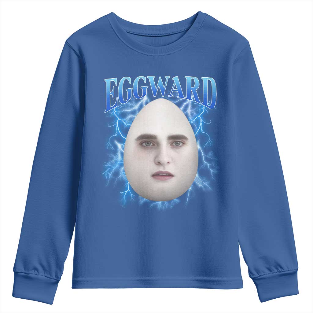 Eggward Youth Sweatshirt Funny Unhinged Meme Gen Z Humor Bootleg Graphic - Wonder Print Shop