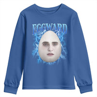 Eggward Youth Sweatshirt Funny Unhinged Meme Gen Z Humor Bootleg Graphic - Wonder Print Shop