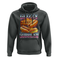 Glizzy Gobbler Hoodie Vintage Hot Dog Meme Funny Foodie Gen Z - Wonder Print Shop