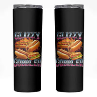 Glizzy Gobbler Skinny Tumbler Vintage Hot Dog Meme Funny Foodie Gen Z - Wonder Print Shop