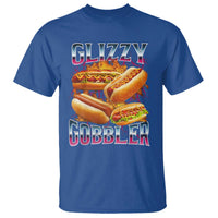 Glizzy Gobbler T Shirt Vintage Hot Dog Meme Funny Foodie Gen Z - Wonder Print Shop