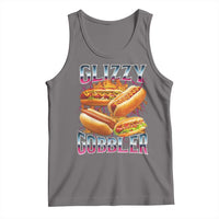 Glizzy Gobbler Tank Top Vintage Hot Dog Meme Funny Foodie Gen Z - Wonder Print Shop