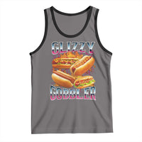 Glizzy Gobbler Tank Top Vintage Hot Dog Meme Funny Foodie Gen Z - Wonder Print Shop