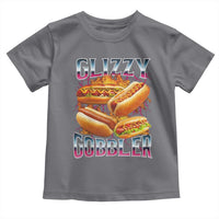 Glizzy Gobbler Toddler T Shirt Vintage Hot Dog Meme Funny Foodie Gen Z - Wonder Print Shop