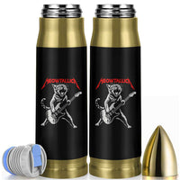 Funny Cat Playing Guitar Bullet Tumbler Vintage 90s Classic Rock Star Cat Graphic Rock and Roll - Wonder Print Shop