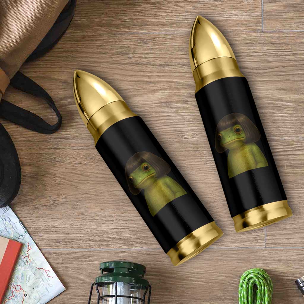 Funny Frog Bob Haircut Meme Bullet Tumbler Silly Toad Trends - Wonder Print Shop