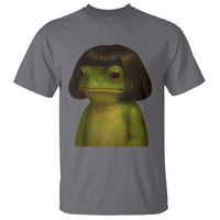 Funny Frog Bob Haircut Meme T Shirt Silly Toad Trends - Wonder Print Shop
