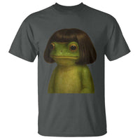 Funny Frog Bob Haircut Meme T Shirt Silly Toad Trends - Wonder Print Shop