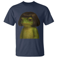 Funny Frog Bob Haircut Meme T Shirt Silly Toad Trends - Wonder Print Shop
