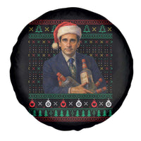 Office Christmas Movie Spare Tire Cover Funny Retro 90s Movie Ugly Xmas - Wonder Print Shop