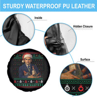 Office Christmas Movie Spare Tire Cover Funny Retro 90s Movie Ugly Xmas - Wonder Print Shop