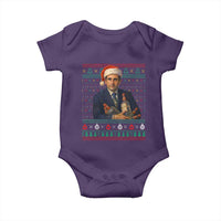 Office Christmas Movie Baby Onesie Funny Retro 90s Movie Ugly Xmas - Wonder Print Shop