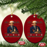 Office Christmas Movie Ceramic Ornament Funny Retro 90s Movie Ugly Xmas - Wonder Print Shop