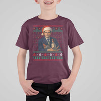 Office Christmas Movie T Shirt For Kid Funny Retro 90s Movie Ugly Xmas - Wonder Print Shop