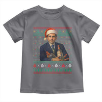 Office Christmas Movie Toddler T Shirt Funny Retro 90s Movie Ugly Xmas - Wonder Print Shop