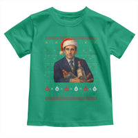 Office Christmas Movie Toddler T Shirt Funny Retro 90s Movie Ugly Xmas - Wonder Print Shop