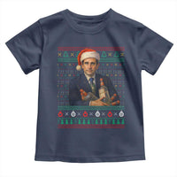 Office Christmas Movie Toddler T Shirt Funny Retro 90s Movie Ugly Xmas - Wonder Print Shop