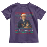 Office Christmas Movie Toddler T Shirt Funny Retro 90s Movie Ugly Xmas - Wonder Print Shop