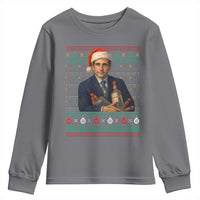 Office Christmas Movie Youth Sweatshirt Funny Retro 90s Movie Ugly Xmas - Wonder Print Shop