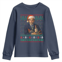 Office Christmas Movie Youth Sweatshirt Funny Retro 90s Movie Ugly Xmas - Wonder Print Shop