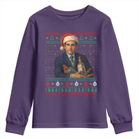 Office Christmas Movie Youth Sweatshirt Funny Retro 90s Movie Ugly Xmas - Wonder Print Shop