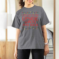 I Love You To The Upside Down Stranger Christmas T Shirt For Women And Back Ugly Xmas Lights - Wonder Print Shop