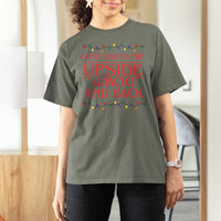 I Love You To The Upside Down Stranger Christmas T Shirt For Women And Back Ugly Xmas Lights - Wonder Print Shop