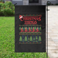 Christmas Things Garden Flag Vintage Movie TV Series Retro - Wonder Print Shop