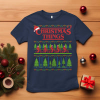 Christmas Things T Shirt Vintage Movie TV Series Retro - Wonder Print Shop
