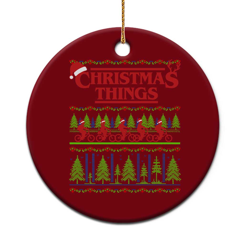 Christmas Things Ceramic Ornament Vintage Movie TV Series Retro - Wonder Print Shop
