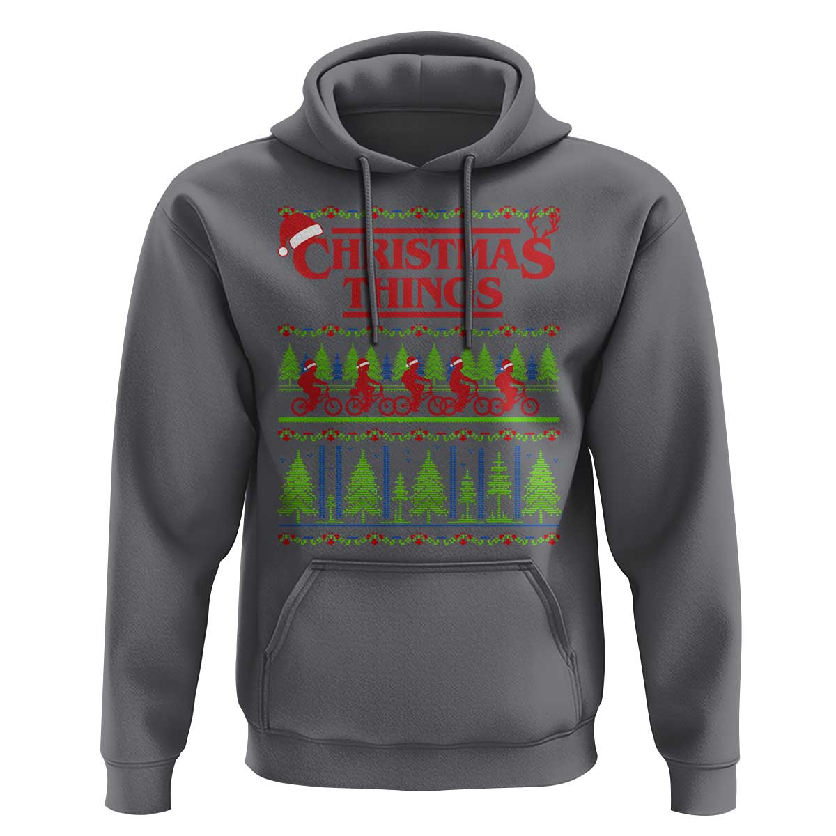 Christmas Things Hoodie Vintage Movie TV Series Retro - Wonder Print Shop