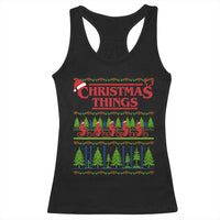 Christmas Things Racerback Tank Top Vintage Movie TV Series Retro - Wonder Print Shop