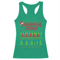 Christmas Things Racerback Tank Top Vintage Movie TV Series Retro - Wonder Print Shop