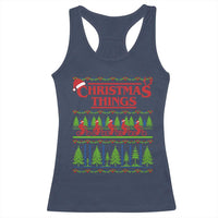 Christmas Things Racerback Tank Top Vintage Movie TV Series Retro - Wonder Print Shop