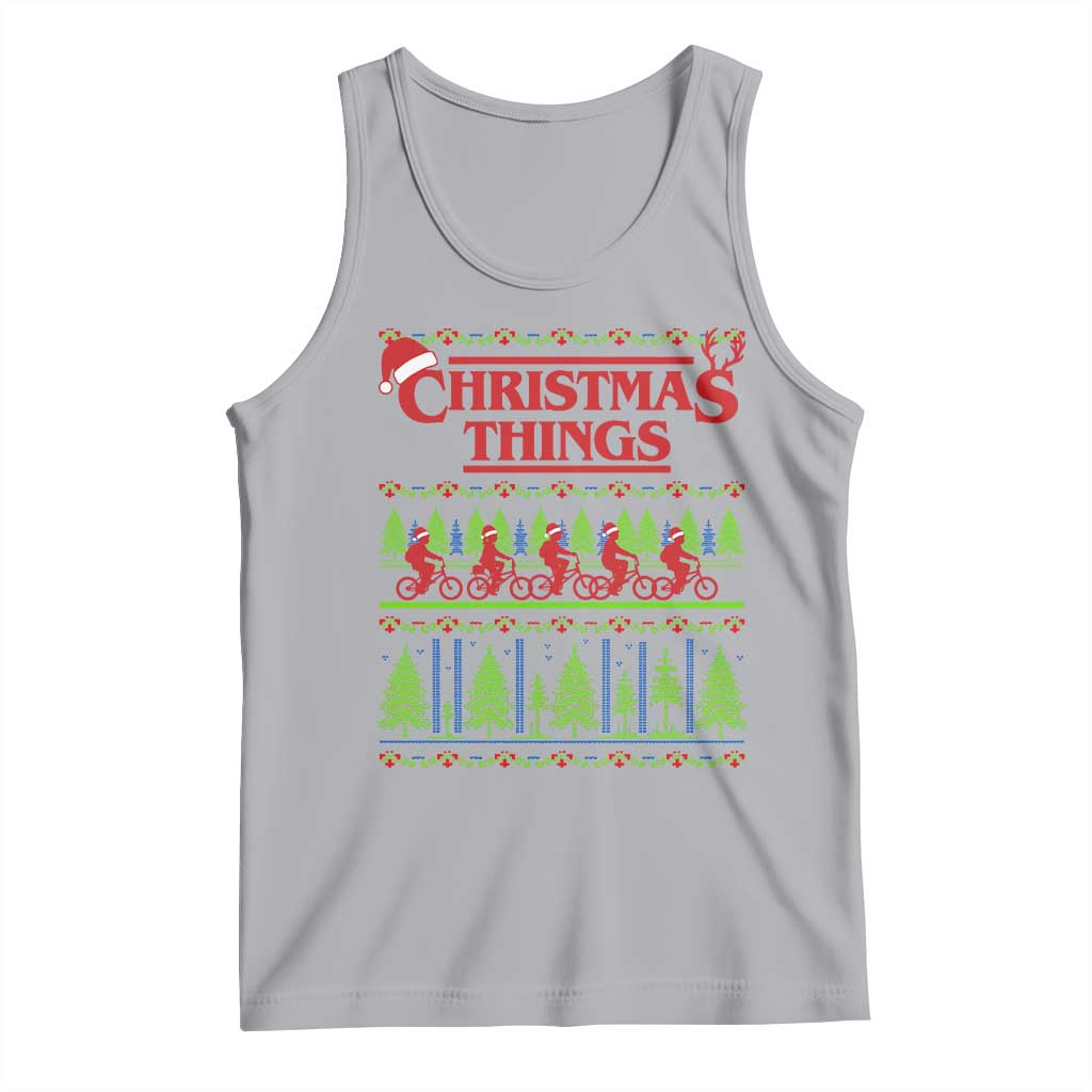 Christmas Things Tank Top Vintage Movie TV Series Retro - Wonder Print Shop