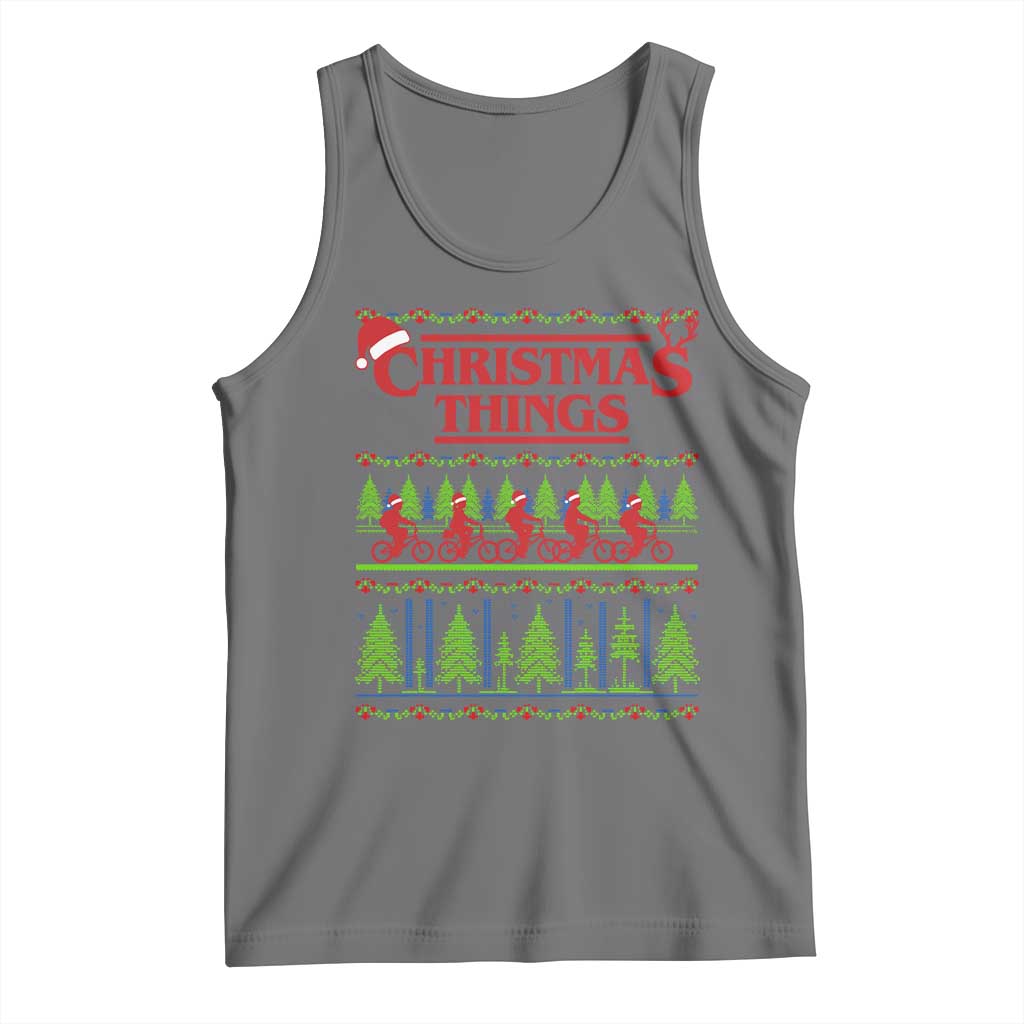 Christmas Things Tank Top Vintage Movie TV Series Retro - Wonder Print Shop
