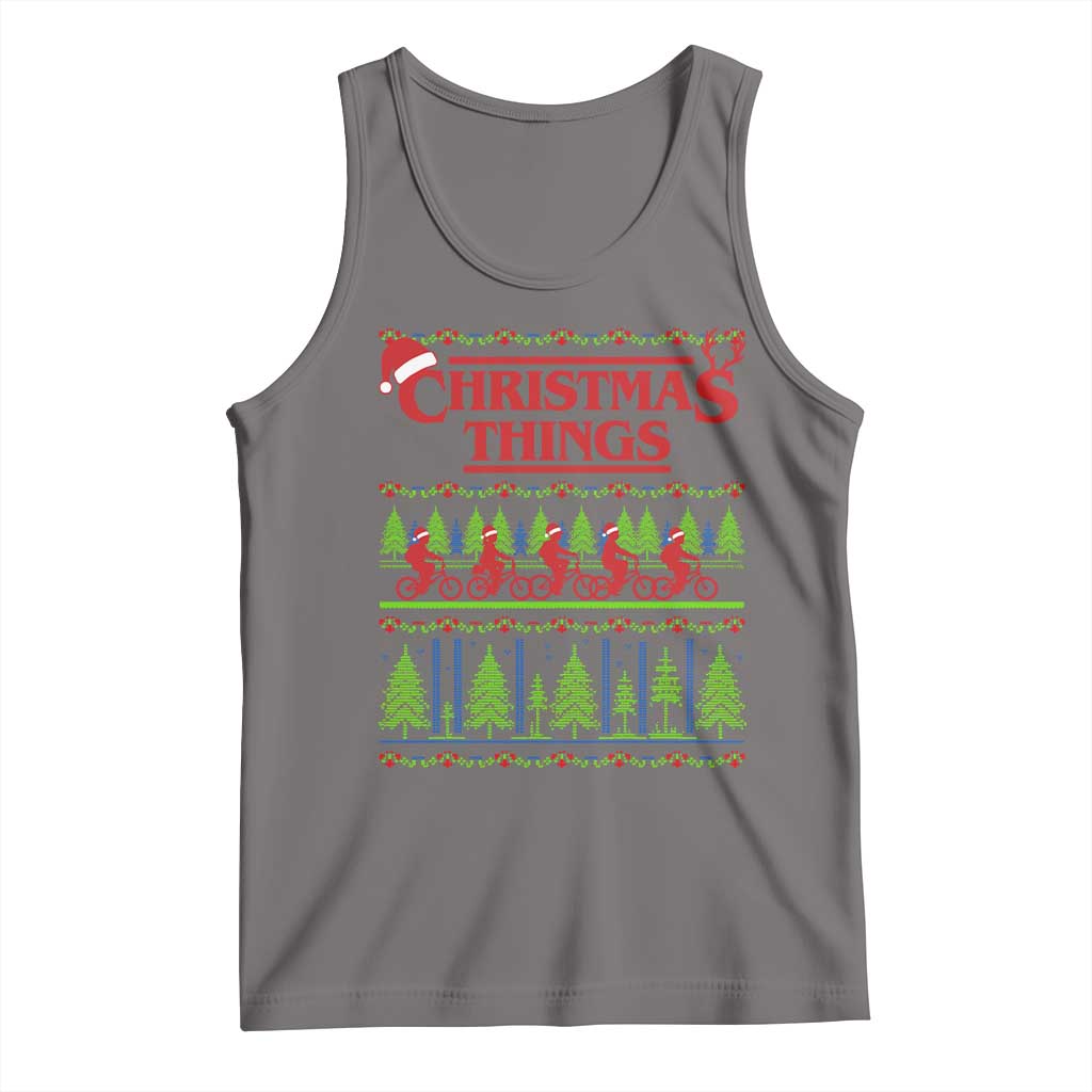 Christmas Things Tank Top Vintage Movie TV Series Retro - Wonder Print Shop