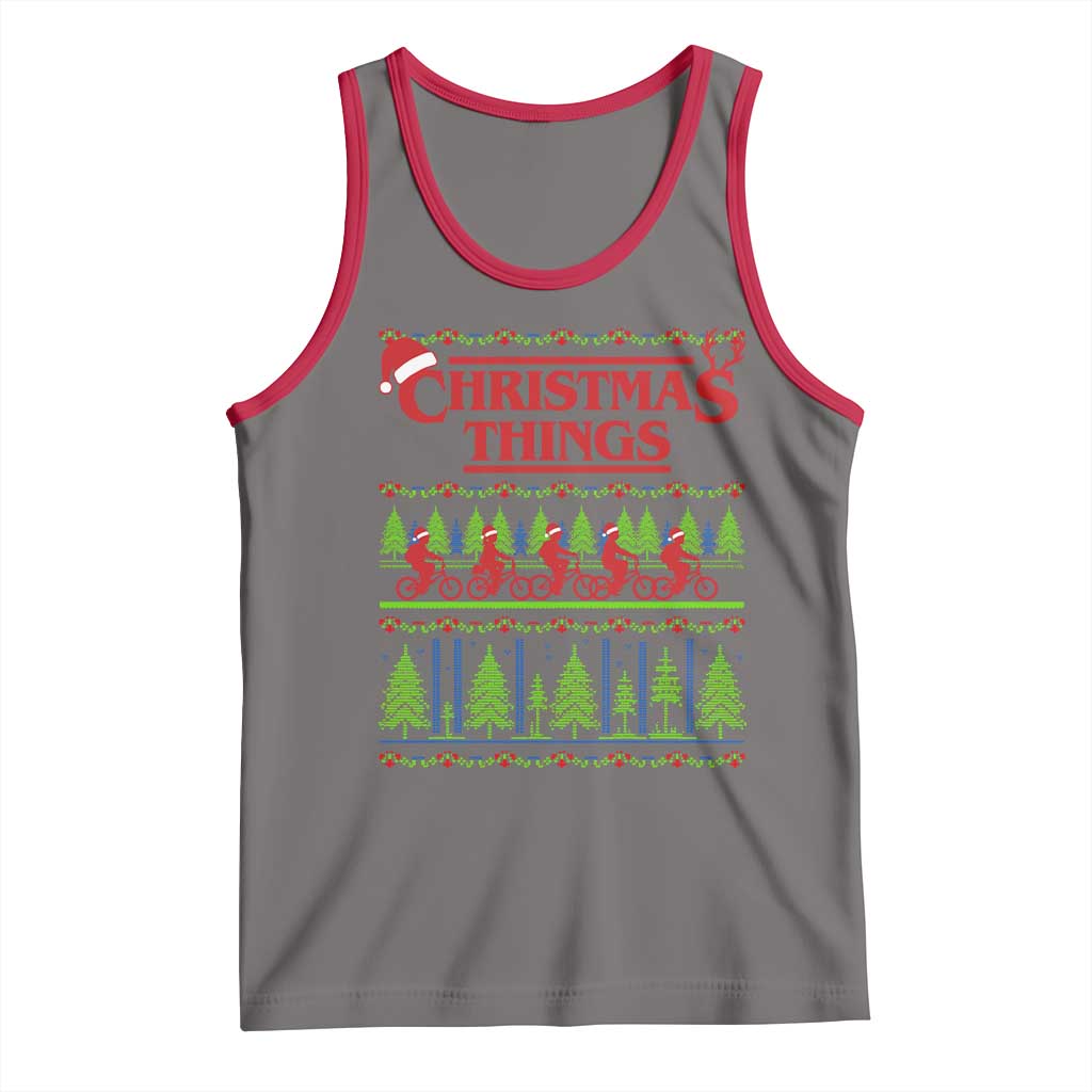 Christmas Things Tank Top Vintage Movie TV Series Retro - Wonder Print Shop