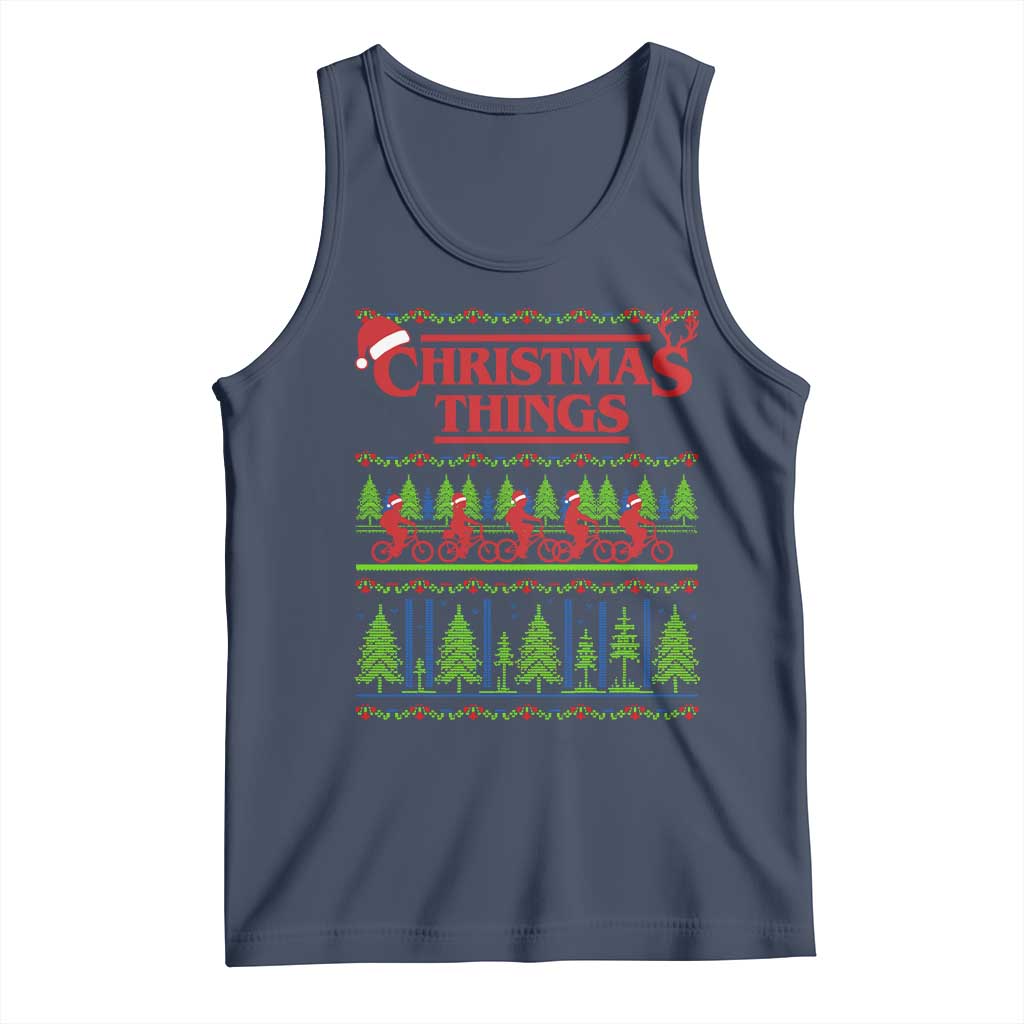 Christmas Things Tank Top Vintage Movie TV Series Retro - Wonder Print Shop