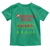 Christmas Things Toddler T Shirt Vintage Movie TV Series Retro - Wonder Print Shop