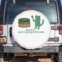 Sarcastic Cat Meme Spare Tire Cover Weirdcore Dark Humor - Wonder Print Shop