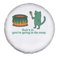 Sarcastic Cat Meme Spare Tire Cover Weirdcore Dark Humor - Wonder Print Shop