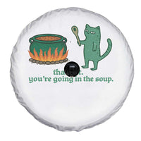 Sarcastic Cat Meme Spare Tire Cover Weirdcore Dark Humor - Wonder Print Shop