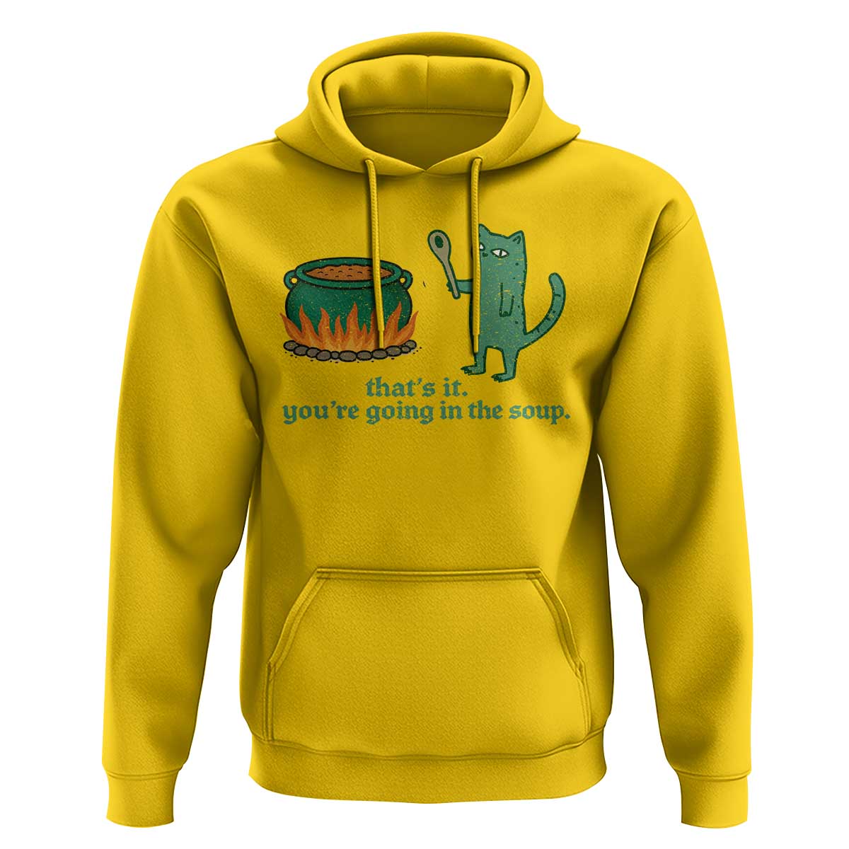 Sarcastic Cat Meme Hoodie Weirdcore Dark Humor - Wonder Print Shop