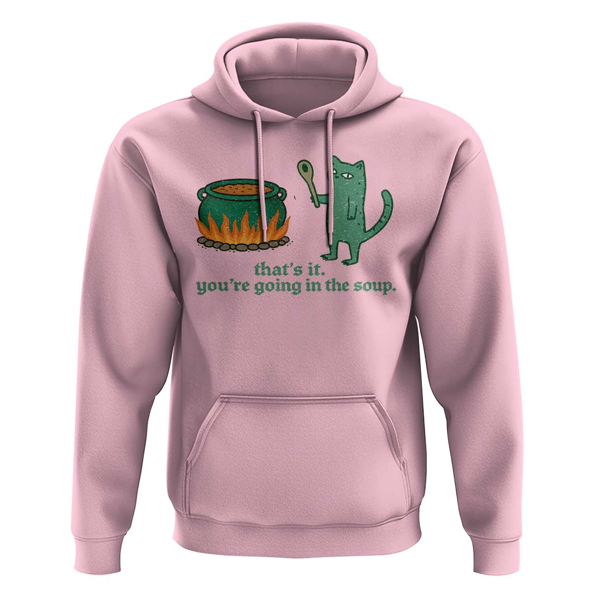 Sarcastic Cat Meme Hoodie Weirdcore Dark Humor - Wonder Print Shop
