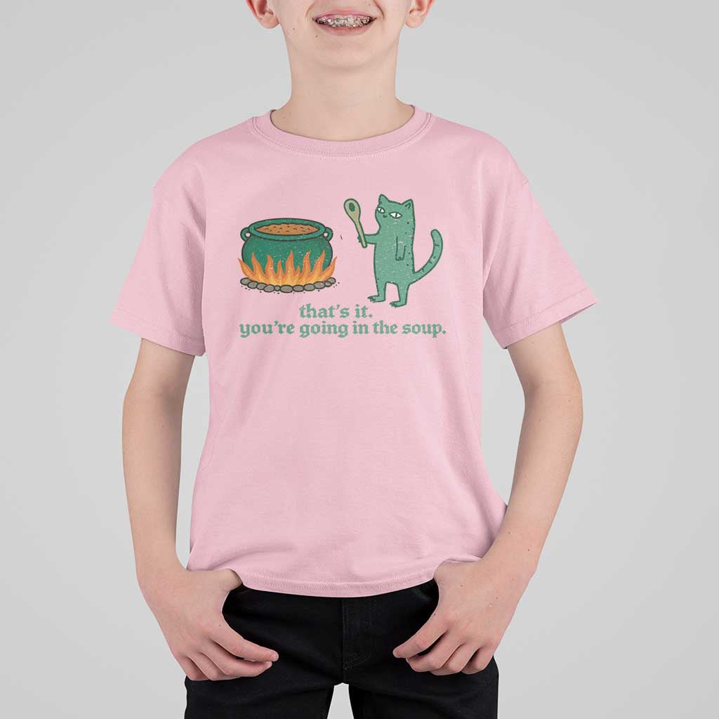 Sarcastic Cat Meme T Shirt For Kid Weirdcore Dark Humor - Wonder Print Shop
