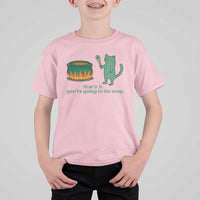 Sarcastic Cat Meme T Shirt For Kid Weirdcore Dark Humor - Wonder Print Shop