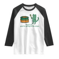 Sarcastic Cat Meme Raglan Shirt Weirdcore Dark Humor - Wonder Print Shop
